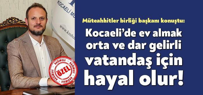 Kocaeli Haber- Türkiye genelinde çimento artışlarının 3 katına çıkması müteahhitleri