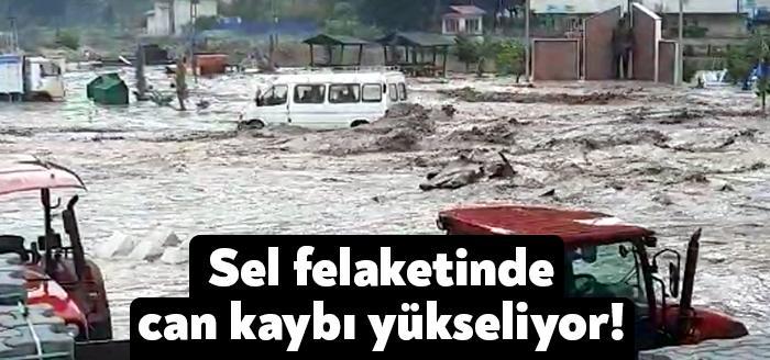 Üç gün önce Kastamonu, Sinop ve Bartın'da gerçekleşen sel nedeniyle