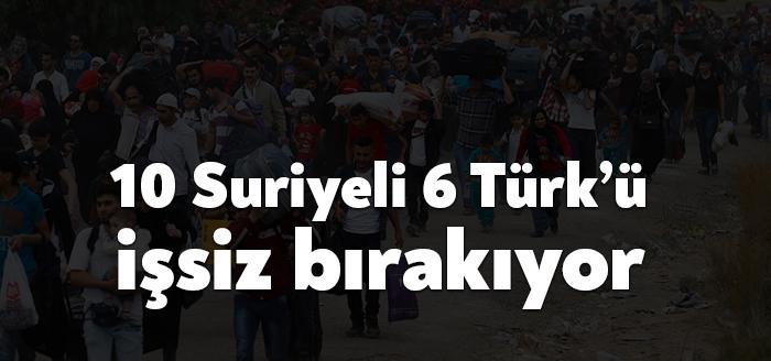 Suriyeli mültecilerin yoğun yaşadığı bölgelerde işsizliğin arttığı enflasyonun yükseldiği tespit