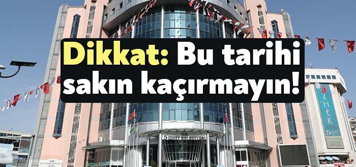 Kocaeli Haber – İzmit Belediyesi, 7326 sayılı Bazı Alacakların Yeniden