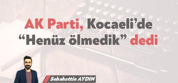 Sebahattin AYDIN'ın AK Parti Kocaeli Teşkilatı'nın danışma meclisi toplantısını değerlendirdiği