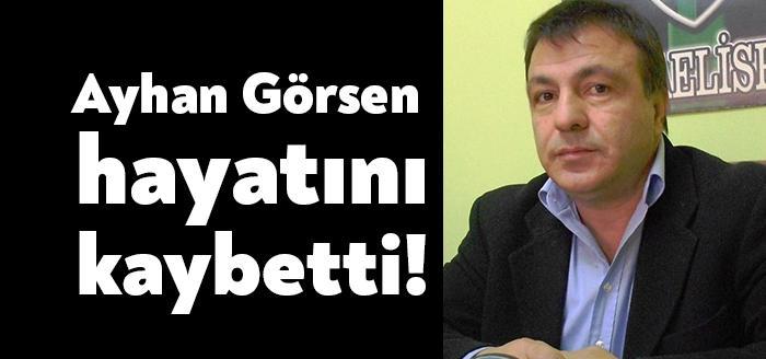 Kocaeli Haber- Kocaelispor Kulübü eski başkanlarından Orhan Görsen'in kardeşi Ayhan