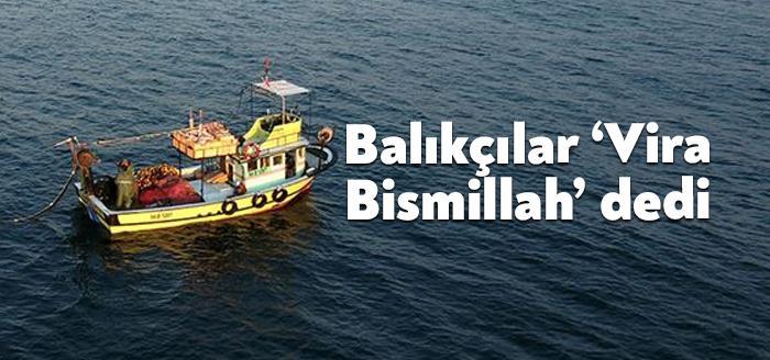 Kocaeli Haber - Balık av yasağı bugün sona erdi. Balıkçılar