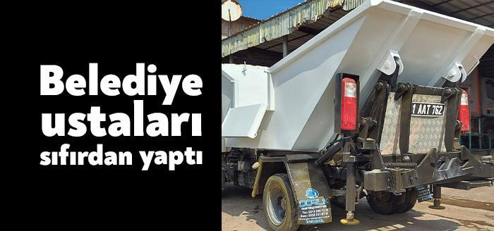 Gölcük Belediyesi Makine İkmal Bakım ve Onarım Müdürlüğü’nün maharetli ustaları,