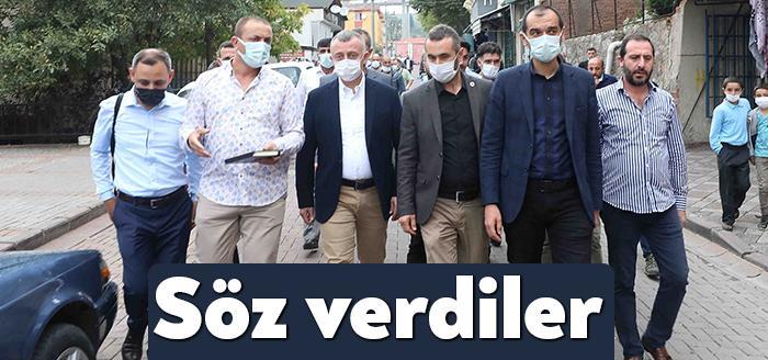 Kocaeli Haber- Yenidoğan ve Serdar mahallerinde vatandaşlarla buluşan Başkan Büyükakın,