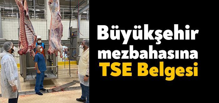 Büyükşehir Mezbahası kesim standartlarını bir üst seviyeye çıkartarak TSE’de ‘Kesim