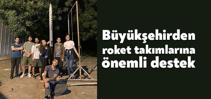 Kocaeli Haber - Büyükşehir’in destek verdiği Kocaeli Üniversitesinin roket takımları