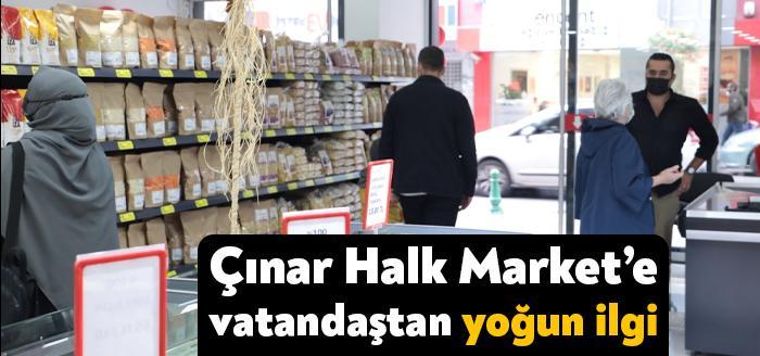 Doğal ve ekonomik ürünleri üreticiden vatandaşa aracısız olarak ulaştıran Çınar