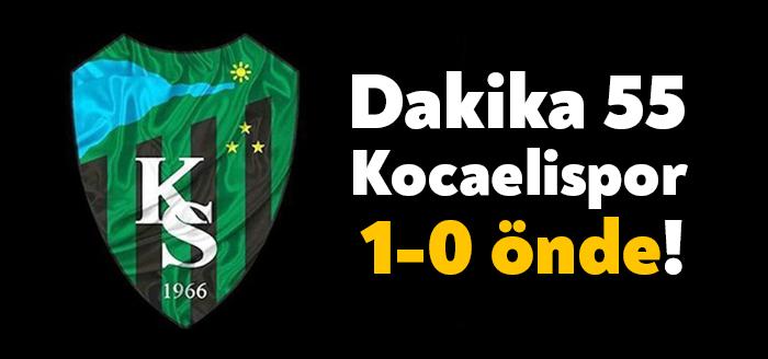 TFF 1. Lig temsilcimiz Kocaelispor ile Tuzlaspor arasında oynanan sezonun