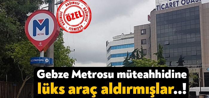 Ulaştırma ve Altyapı Bakanlığı tarafından yaptırılan Gebze Metrosu’nun ihalesinde bakanlık