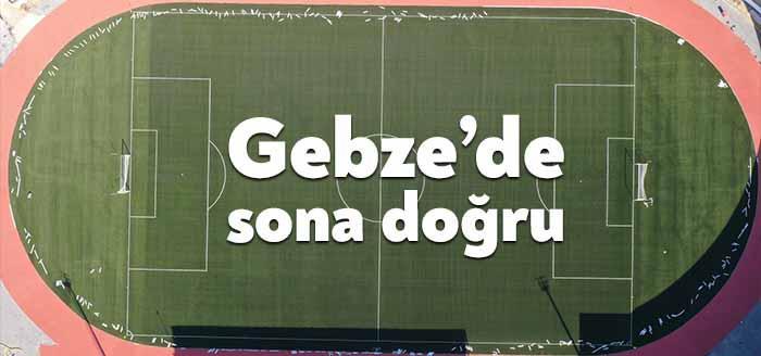 Kocaeli Büyükşehir Belediyesi tarafından yenilenen Gebze Alaettin Kurt Stadı’nda tartan
