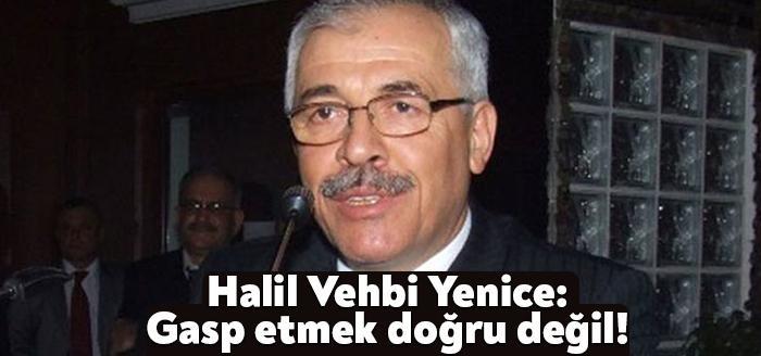 Kocaeli Haber- Ak Partili eski Saraybahçe Belediye Başkanı Halil Vehbi