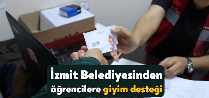 İzmit Belediyesi Sosyal Destek Hizmetleri Müdürlüğü, yeni eğitim öğretim döneminin