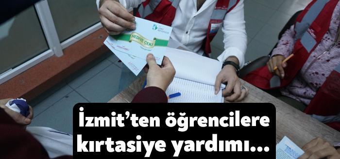 İzmit Belediyesi, yeni eğitim öğretim döneminde kentte eğitim gören binlerce