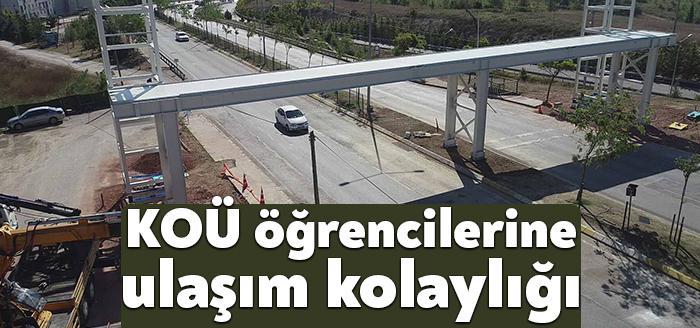Kocaeli Haber - Kocaeli Büyükşehir tarafından Kocaeli Üniversitesi yurtlar bölgesinde
