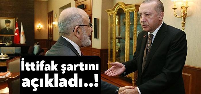 Saadet Partisi Genel Başkanı Temel Karamollaoğlu, Millet İttifakı'nın içinde olup