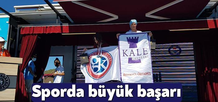 Kocaeli Haber- Türkiye genelinde gerçekleştirilen spor müsabakalarında Kale Okulları öğrencileri