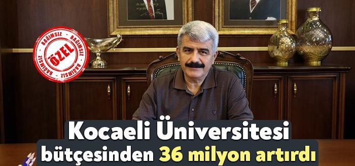 Kocaeli Haber- Kocaeli Üniversitesi corona virüsü pandemisine rağmen zarar etmedi.