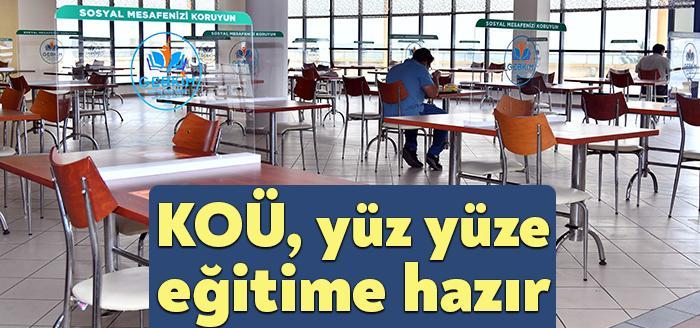 Kocaeli Haber -En üst düzey hijyen kuralları uygulanan Kocaeli Üniversitesi,