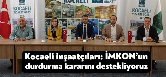 Kocaeli Ticaret Odası, Körfez Ticaret Odası inşaat komiteleri ile Kocaeli
