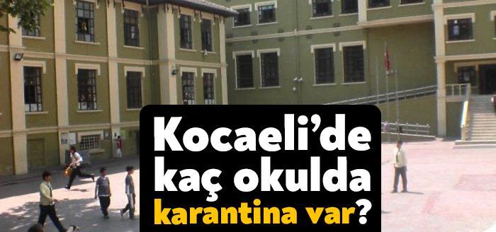 Kocaeli Veli-Der Başkan Yardımcısı Beyhan Korkmaz, Kocaeli’de 12 sınıfın karantinaya