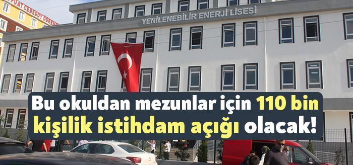Türkiye’de genelinde bu lise sadece Kocaeli’de var. 4 yıl boyunca