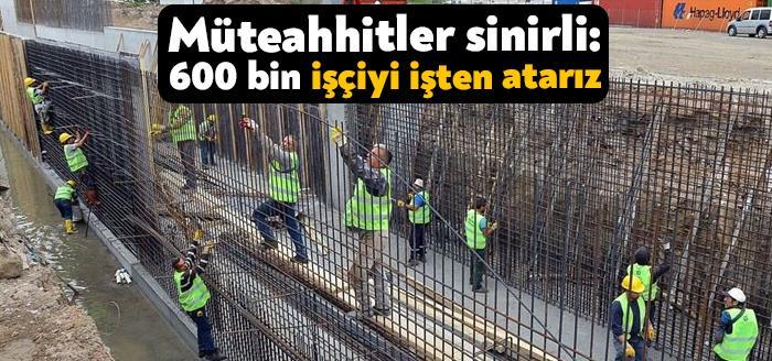 Çimento fiyatları dolayısıyla iş durdurma eylemi yapan müteahhitler sonuç alamamaları