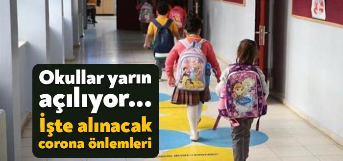 Uzun bir süre sonra tüm sınıflar için yüz yüze eğitim