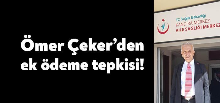 Türk Sağlık-Sen Kocaeli Şubesi Başkanı Ömer Çeker, Sağlık Bakanı Fahrettin