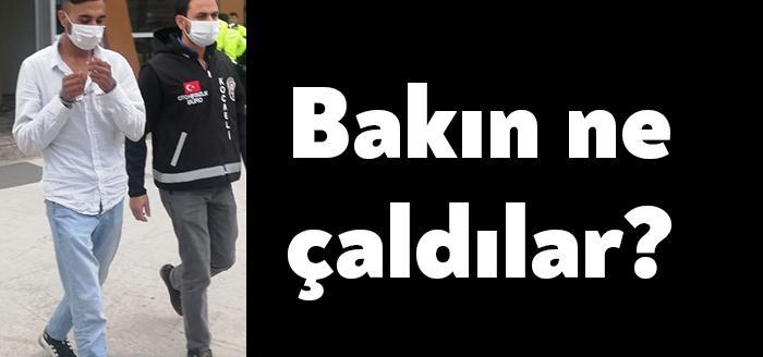 Kocaeli Haber- İzmit’te park halindeki bir kamyoneti çaldıkları tespit edilen