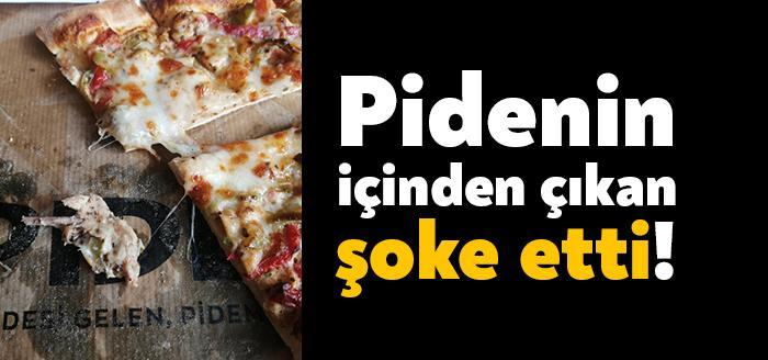 Kocaeli’de bir restoranda tavuklu pidenin içinden çıkan şoke etti. 41