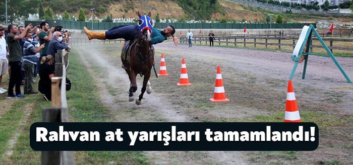 Gölcük Belediyesi Geleneksel Rahvan At Yarışları İhsaniye Koşusu’nda, rahvan atlar