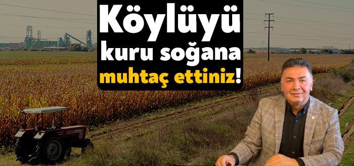 İYİ Parti Kocaeli İl Başkanı Şanbaz Yıldız bir basın açıklaması
