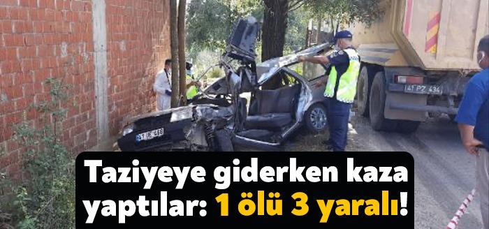 Kocaeli Haber - Kocaeli'nin Kandıra ilçesinde hafriyat kamyonunun otomobile çarpması