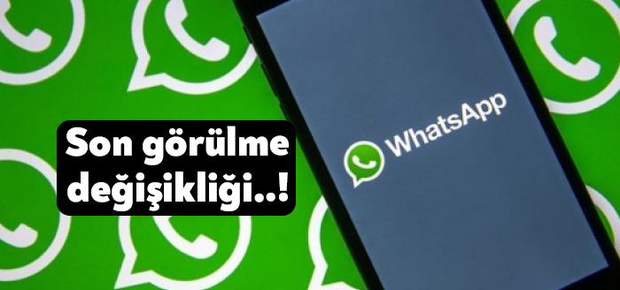 WhatsApp, son görülme özelliğine 'Kişilerim hariç' listesini ekledi. Bu listeye