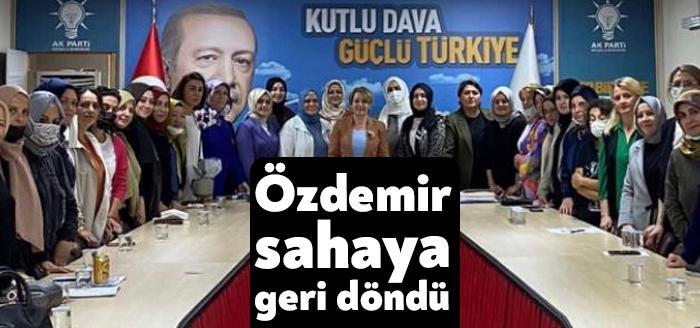 Ak Parti Kadın Kolları Başkanı Yasemin Özdemir geçirdiği talihsiz bir