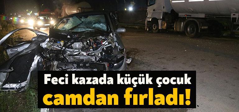 Kocaeli Haber-Kocaeli’de gece saatlerinde meydana gelen trafik kazasında küçük çocuk