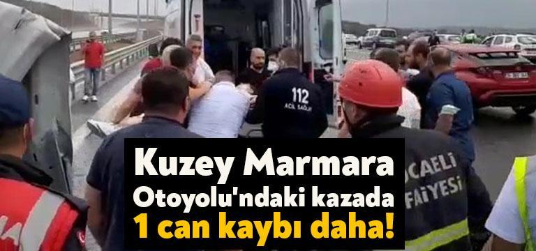 Kocaeli Haber- Kocaeli’nin Gebze ilçesi Kuzey Marmara Otoyolu’nda refüje giren