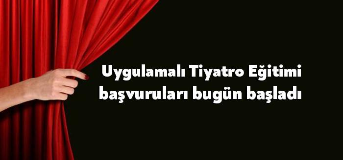 Geleceğin sanatçılarının yetiştirileceği ve içinde tiyatro sevgisi olan yetişkinlerin kendini