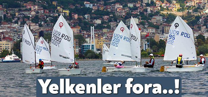 Kocaeli Haber - Kocaeli Büyükşehir Optimist Trofesi Yelken Yarışları, heyecanlı