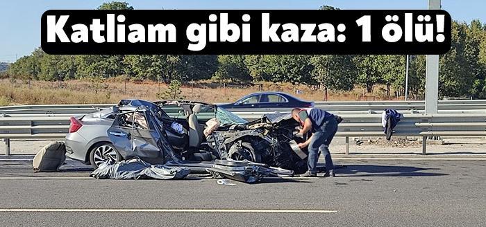 Kocaeli Haber - Kocaeli’nin Gebze ilçesi Kuzey Marmara Otoyolu üzerinde