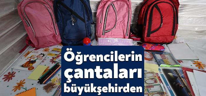 Kocaeli Büyükşehir Belediyesi'nin kırsal alanlarda okula merhaba diyen 1. sınıflara