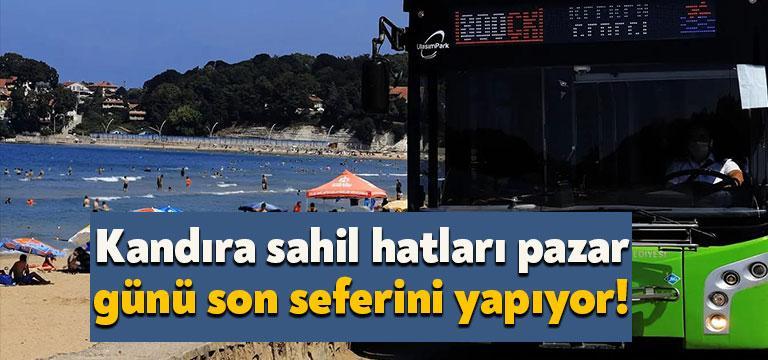 Kocaeli Haber-Kocaeli Büyükşehir Belediyesi UlaşımPark, Kandıra sahil hatları olan 800C,800K