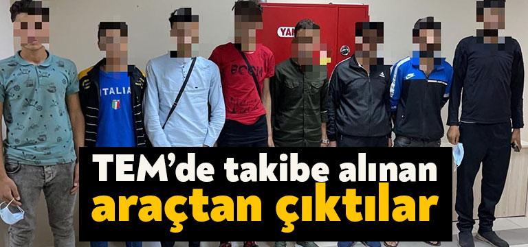 Kocaeli Haber-TEM Otoyolu Kocaeli geçişinde polis ekipleri tarafından durdurulan bir