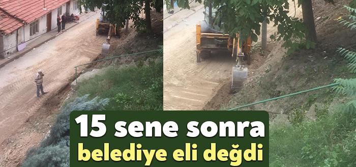 Kocaeli Haber- İzmit Belediyesinin Doğan Mahallesi Değirmen Sokak’ta gerçekleştirdiği çalışmaların