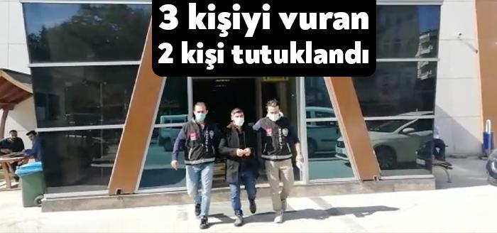 İzmit’te tartıştığı 3 kişiyi tabancayla yaraladıkları belirlenen 2 kişi polis