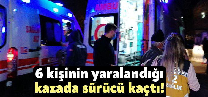 Kocaeli Haber- Gebze ilçesinde, hafif ticari araçla çarpışan minibüsün devrildiği