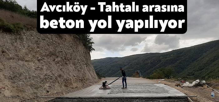 Kocaeli Büyükşehir Belediyesi tarafından Karamürsel Avcıköy-Tahtalı köyleri arasında bulunan 9,5