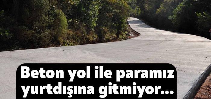 Kocaeli Haber - Büyükşehir, köy yollarına yerli kaynaklarla imal edilen