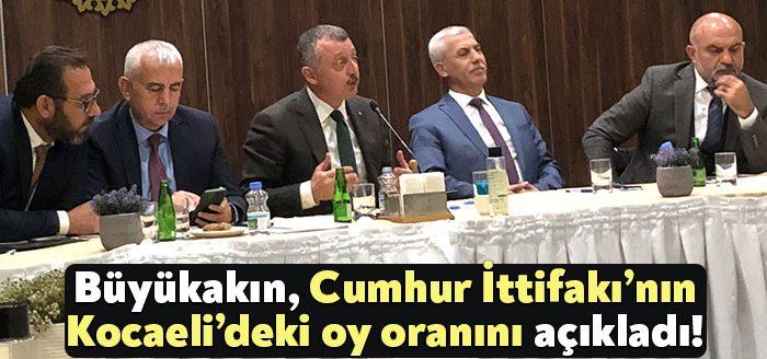 Kocaeli Haber- Kocaeli Büyükşehir Belediye Başkanı Tahir Büyükakın, Kocaeli’de Cumhur
